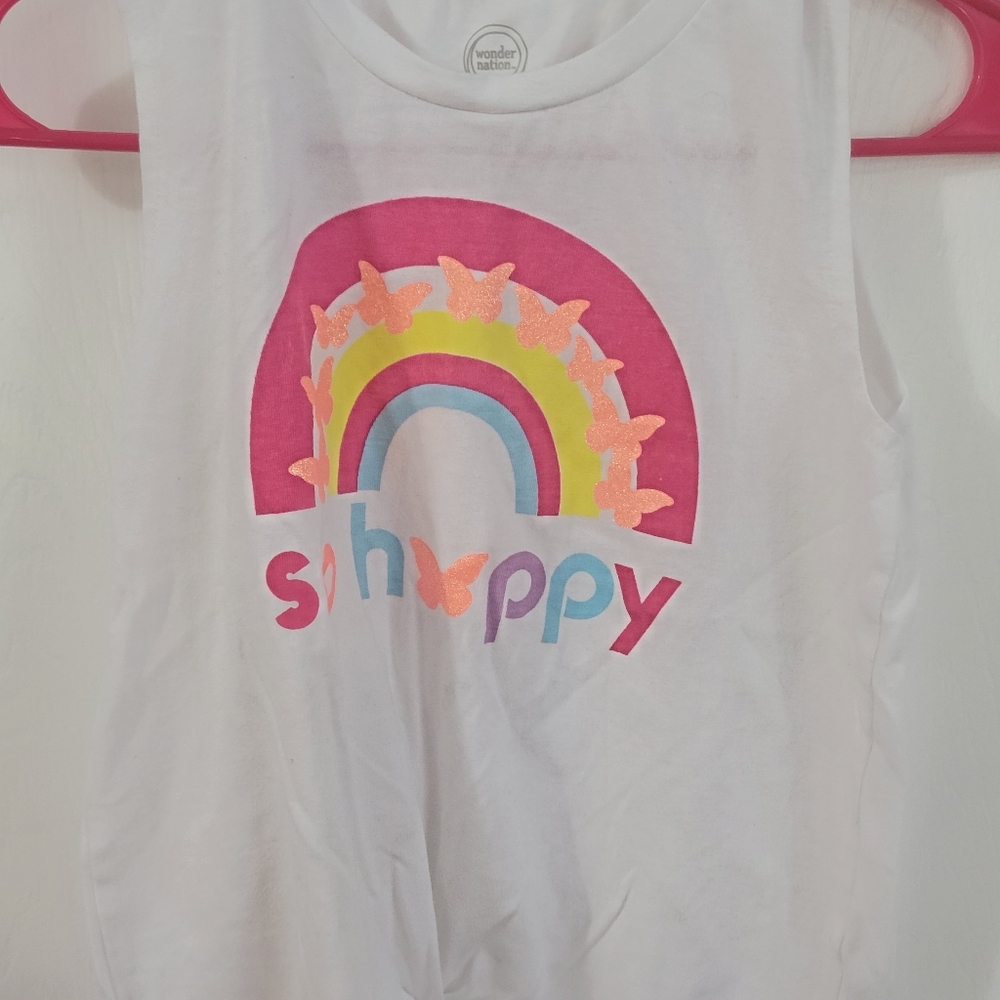 So happy white shirt